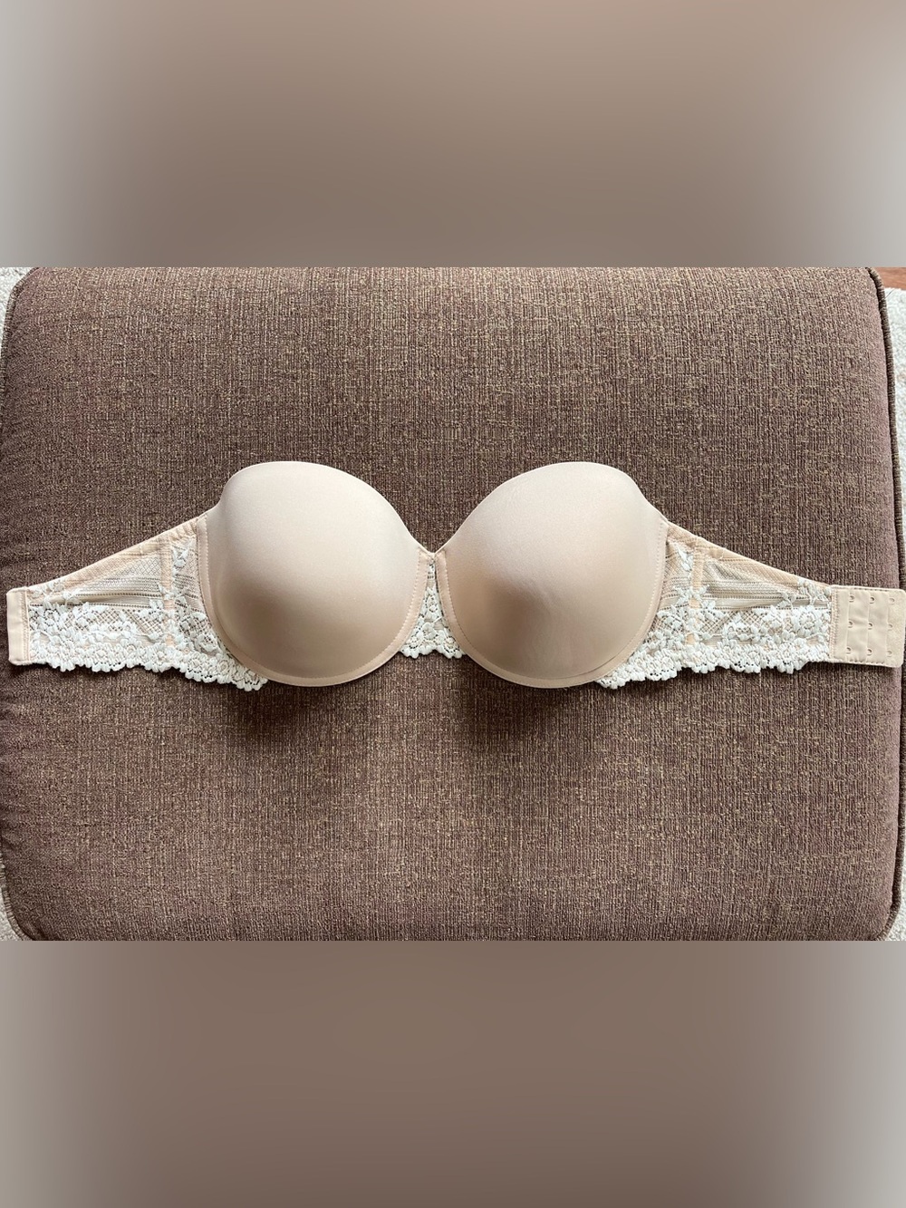 34DD Wacoal Embrace Lace Strapless Push Up Bra 854191